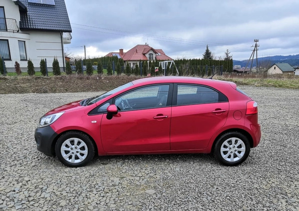 Kia Rio cena 12900 przebieg: 164000, rok produkcji 2014 z Olsztynek małe 781